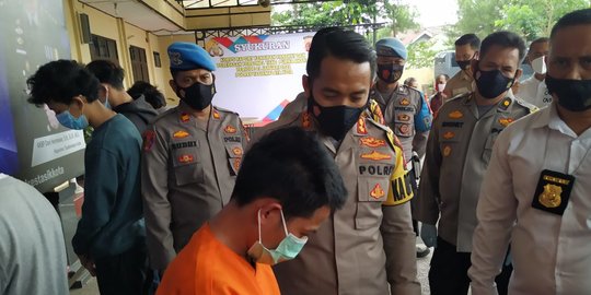 Aniaya Warga Hingga Luka, Tujuh Berandalan Bermotor di Tasik Ditangkap Polisi