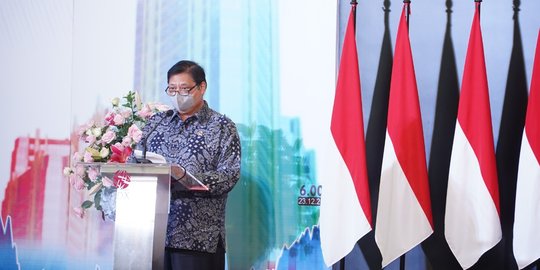 Menko Airlangga Sebut Vaksinasi Dorong Capai Target Pertumbuhan 5 Persen di 2021