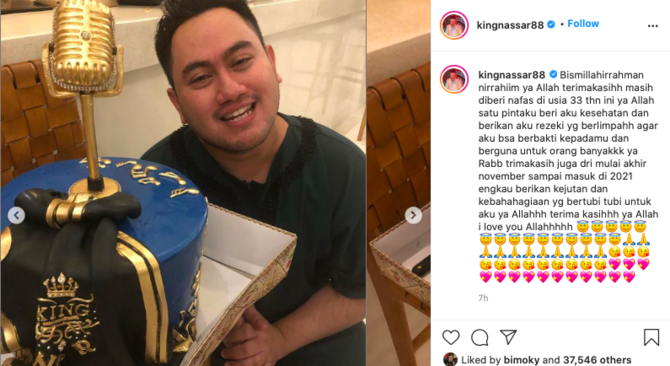 intip potret transformasi nassar dari dulu hingga kini