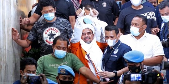 Sidang Praperadilan Rizieq Syihab Dilanjutkan Besok