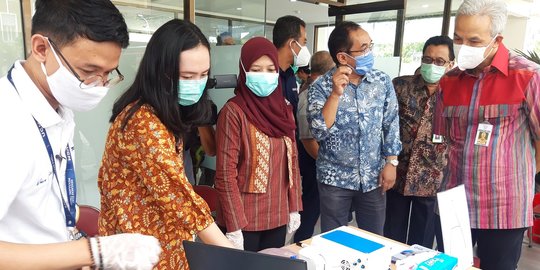 Ganjar Mengusulkan GeNose Jadi Alat Uji Covid-19