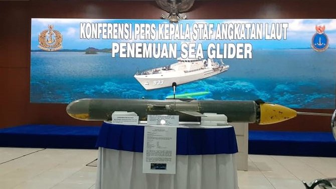 seaglider drone bawah laut 26 desember 2020