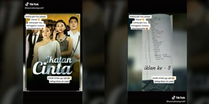 Aksi Kocak Ibu-Ibu Korban Sinetron, Rajin Catat Iklan Agar Tak Ketinggalan Nonton
