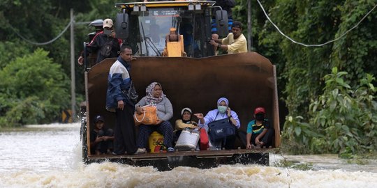 Ribuan Orang Dievakuasi Akibat Banjir Parah Landa Malaysia