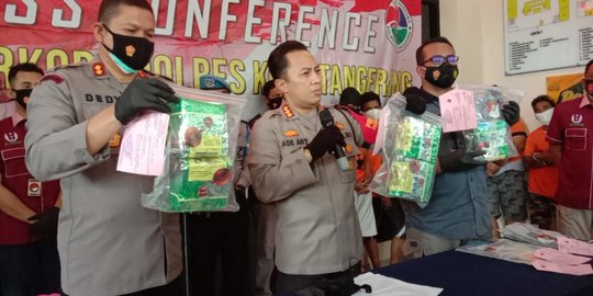 4 Kurir Sabu Jaringan Malaysia Ditangkap, 5,25 Kilogram Sabu Disita