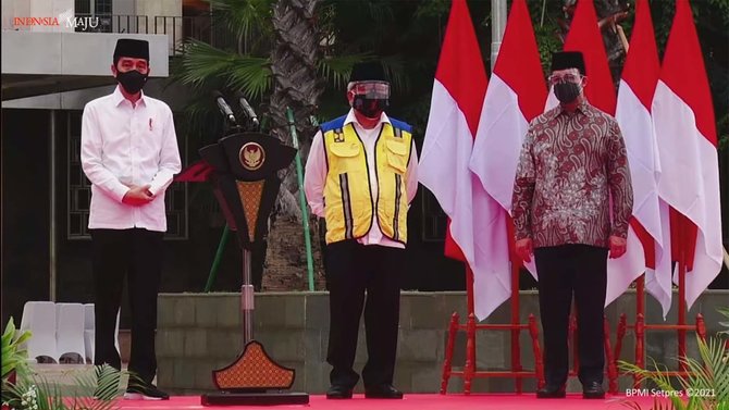 jokowi resmikan renovasi masjid istiqlal