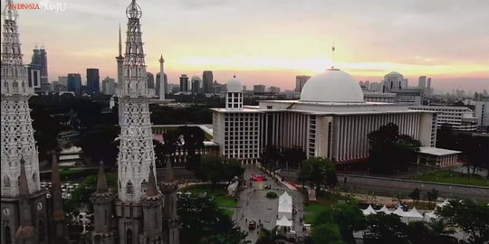 Jokowi Ingatkan Protokol Kesehatan Saat Beribadah di Masjid Istiqlal