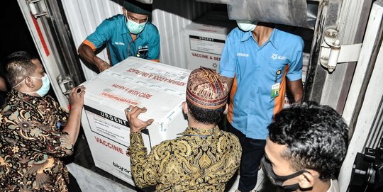 78 Ribu Vaksin Sinovac Tiba di Jakarta