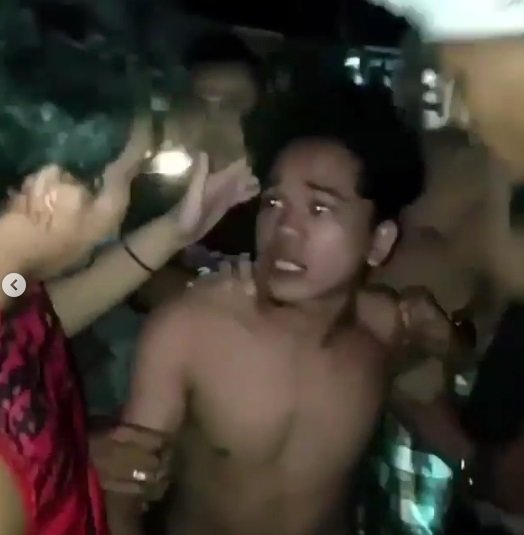 viral video jambret ketangkap warga