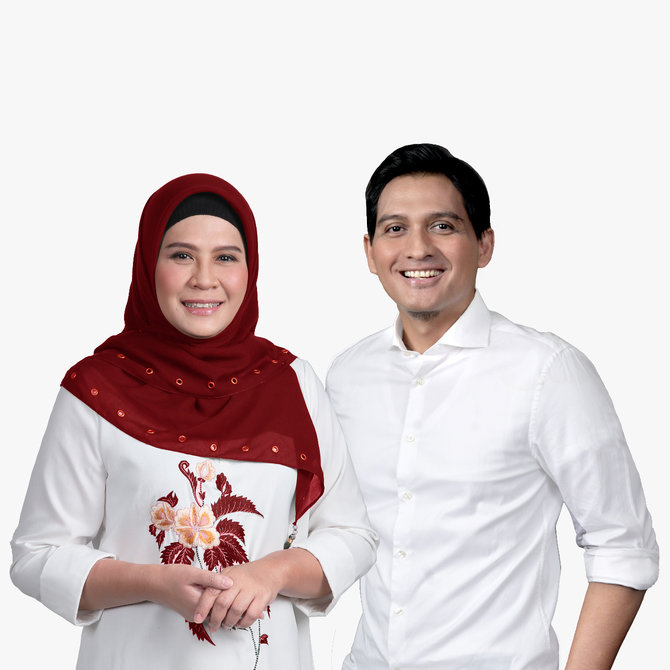 lucky hakim dan nina agustin