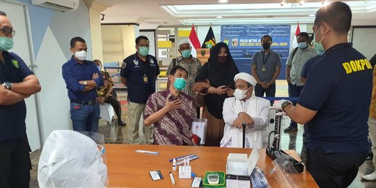 Kondisi Terbaru Rizieq Syihab di Rutan Polda Metro usai Dikabarkan Sesak Napas