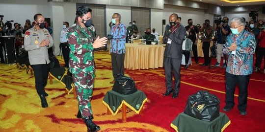 Panglima TNI: Kasus Positif Covid-19 di Papua dan Papua Barat Masih Cukup Tinggi