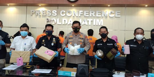 Sita Sabu 6 Kg, Polisi Bongkar Jaringan Narkotika Malaysia-Madura