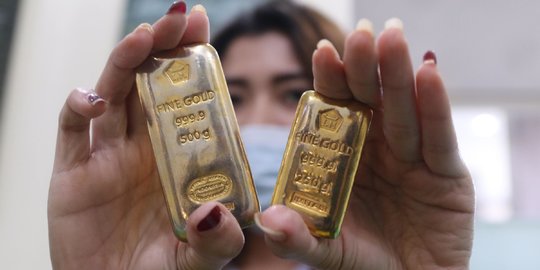 Harga Emas Masih Berada di Rp954.000 per Gram