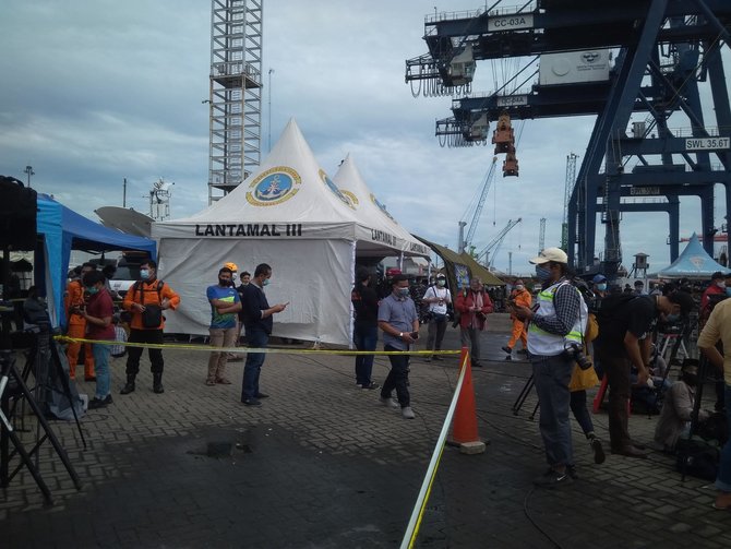 posko sar sriwijaya air di jict tanjung priok