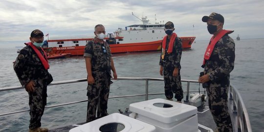 KKP Kirim Kapal Pengawas Perikanan Bantu Pencarian Korban Sriwijaya SJY 182
