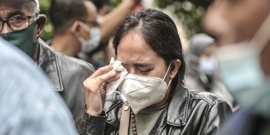 PMI Beri Dukungan Psikologi Terhadap Keluarga Korban Sriwijaya Air