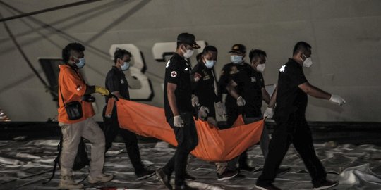 Tim DVI Polri Sudah Terima 40 Sampel DNA Keluarga Korban Sriwijaya Air