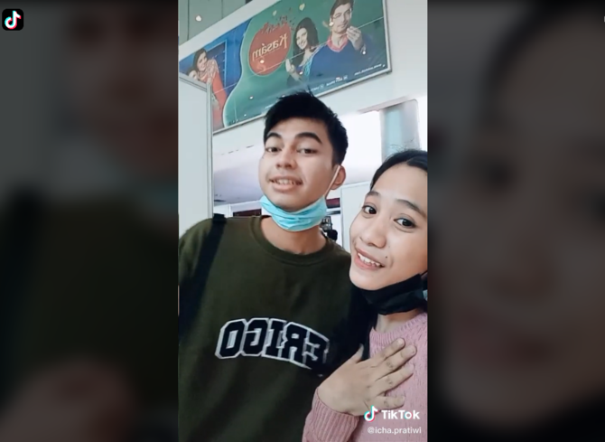 dimas dan icha disebut bak raffi nagita