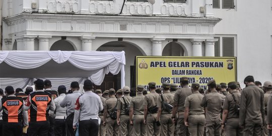 Pengawasan PSBB Pengetatan, Pemprov DKI Turunkan 2 Ribu Anggota Satpol PP