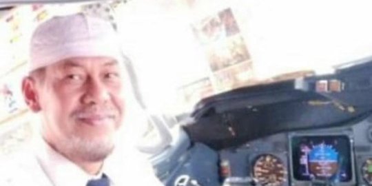 Potret Kebaikan Kapten Afwan, Pilot Sriwijaya Jatuh Selalu Berpeci Putih Taat Ibadah