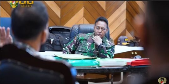 Terima Atase Pertahanan Singapura, Bahasa Inggris Jenderal TNI Andika Bikin Kagum