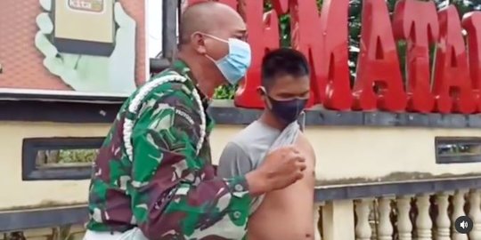 Anggota TNI Menangis Minta Keadilan di Depan Mapolres, Kondisi Anaknya Memprihatinkan