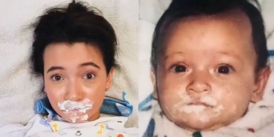 Kocak, Ini 4 Potret Selebritis Tirukan Foto Masa Kecil