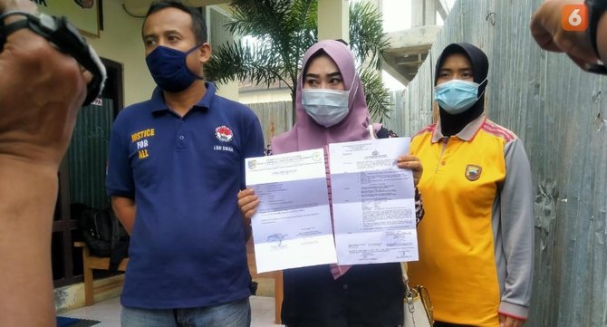 s seorang ibu muda yang harus mendekam di tahanan polisi karena dilaporkan anak kandung