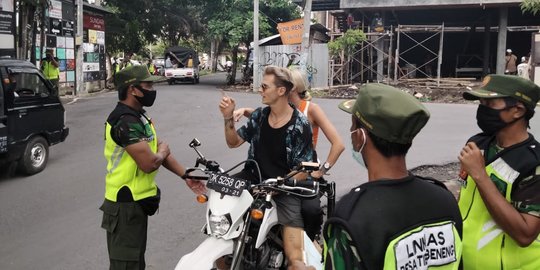 Pelanggar Aturan Pembatasan Kegiatan di Badung Bali Didominasi Bule