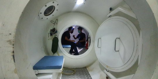 Mengenal Mobile Diving Chamber, Alat Pendukung Penyelam Operasi Sriwijaya SJ 182