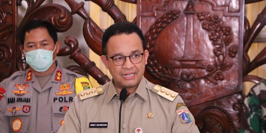 Dinkes DKI: Anies & Riza Pernah Positif Covid-19, Tidak Jadi Sasaran Vaksinasi