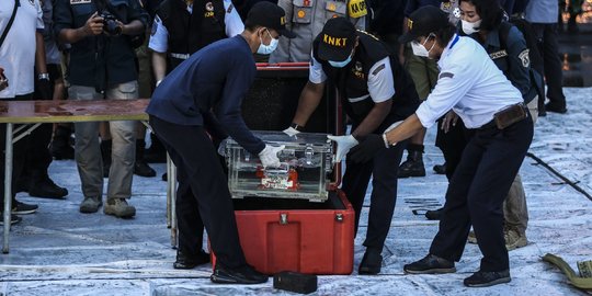 Sempat Alami Kesulitan, Ini Detik-Detik Penyelam TNI AL Temukan Black Box Sriwijaya