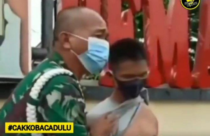 anggota tni ini nangis di depan polres pematangsiantar ini kisah di baliknya