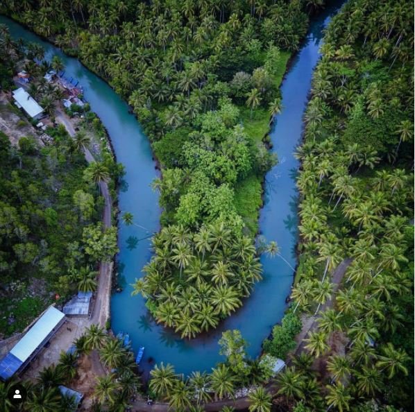 sungai cokel di pacitan jawa timur