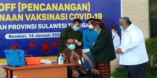 Tujuh Relawan di Sultra Batal Ikut Vaksinasi Covid-19