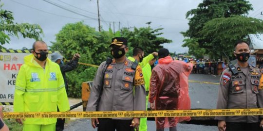 Jalan Trans Kalimantan yang Putus di Banjar Sudah Bisa Dilewati