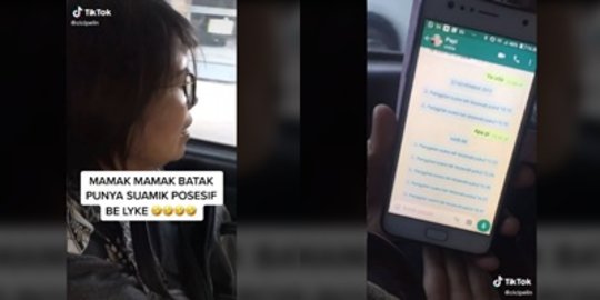 Viral Video Mama Batak Ngomel Punya Suami Posesif, Dekat Ribut Kalau Jauh Dicariin