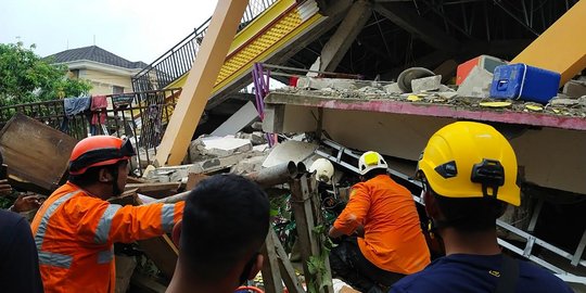 Kantor AirNav Mamuju Rusak Akibat Gempa Majene