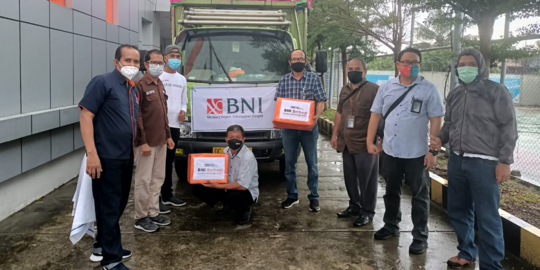 BNI Bantu Korban Gempa Mamuju