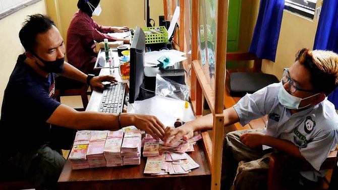 penipuan uang palsu di klaten