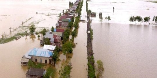 Banjir Kalsel, 5 Jenazah Ditemukan di Hulu Sungai Tengah & Korban Hanyut Minta Tolong
