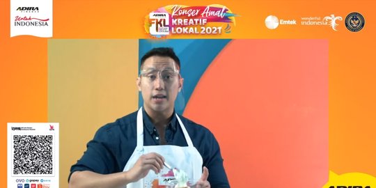 Resep Jitu Bisnis Kuliner ala Chef Yuda Bustara di Konser Amal Kreatif Lokal