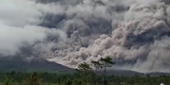 Viral Video Erupsi Gunung Semeru, Ini 3 Kabar Terbarunya