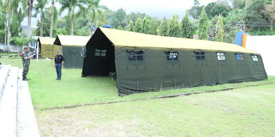 Bantu Korban Gempa Mamuju, TNI Dirikan Kluster Tenda Pengungsian di 5 Lokasi