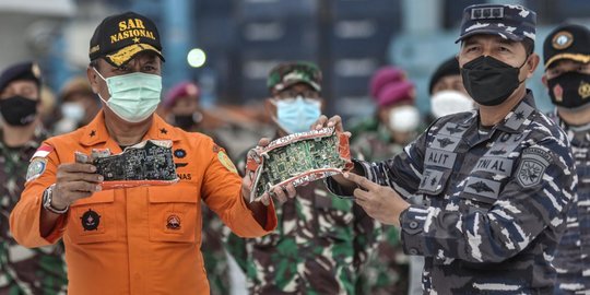 Tim SAR Temukan Kotak CVR Sriwijaya Air SJ-182
