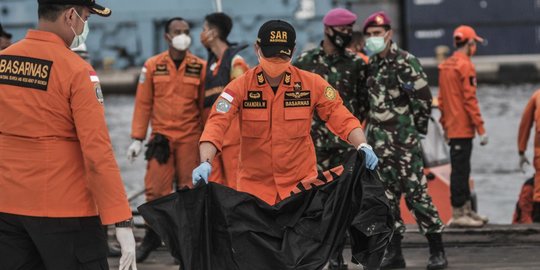 Bertambah 5, Korban Kecelakaan Sriwijaya Air yang Diidentifikasi Sebanyak 29