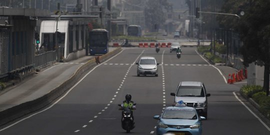 Sepekan PSBB Pengetatan, Volume Kendaraan Menurun dan Pesepeda Naik
