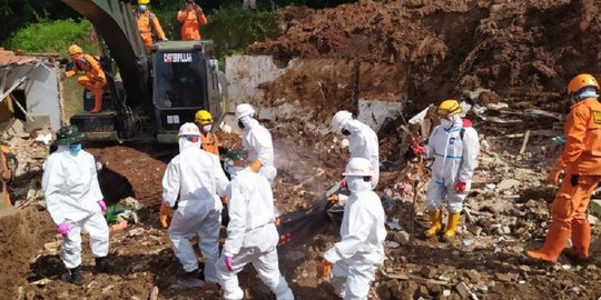 Update Korban Longsor di Sumedang, 36 Meninggal, 4 Masih Dalam Pencarian