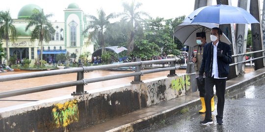 Jokowi: Kalimantan Selatan Terakhir Banjir 50 Tahun Lalu